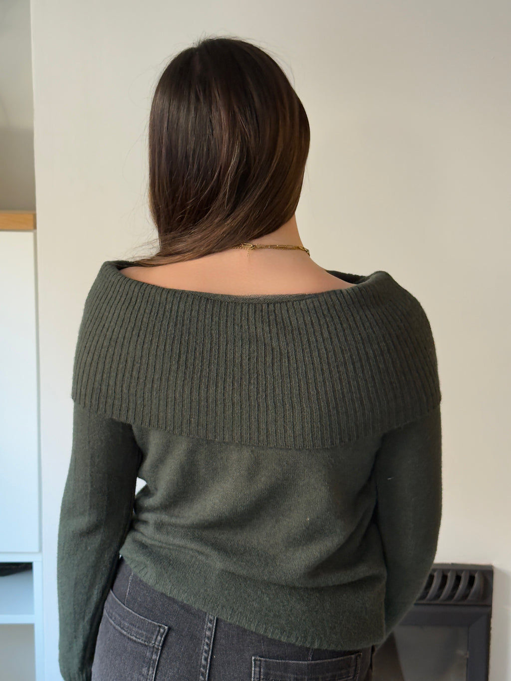 JERSEY LUNA | Verde sin hombros